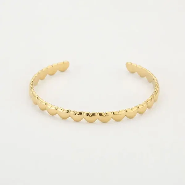 Golden Hearts Bracelet