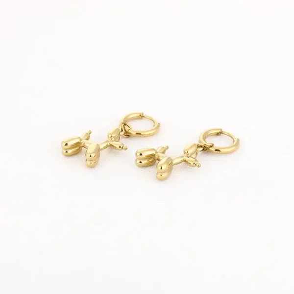Balloon Dog Earring
