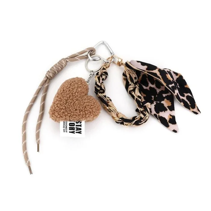 Bag Charm Teddy Heart