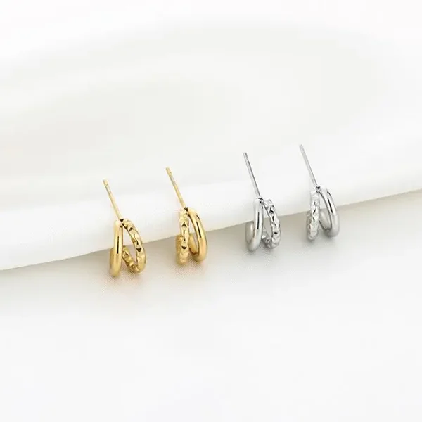 Double Ring Earring