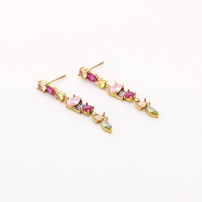 Color Strass Earring