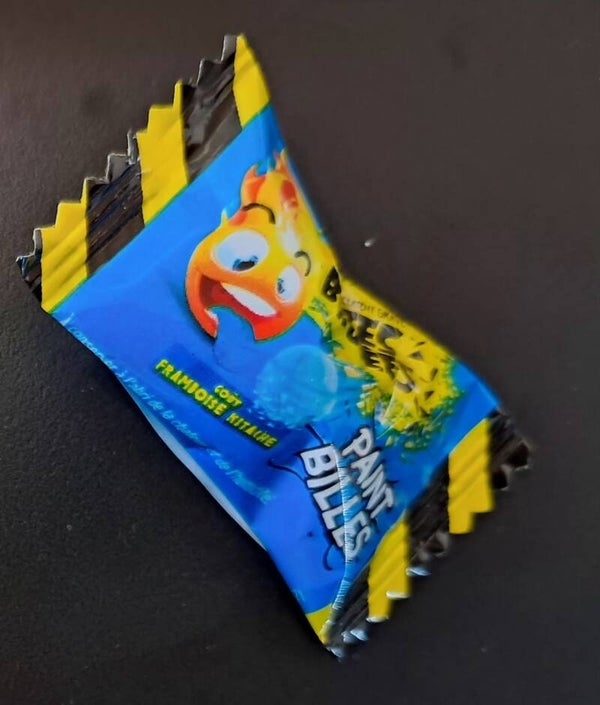 Tête brûlée bleu (pièce)
