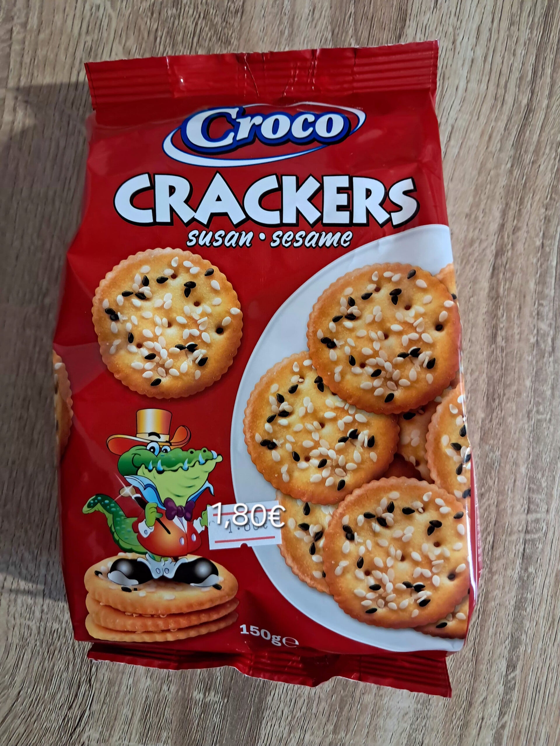 Croco crackers sésame