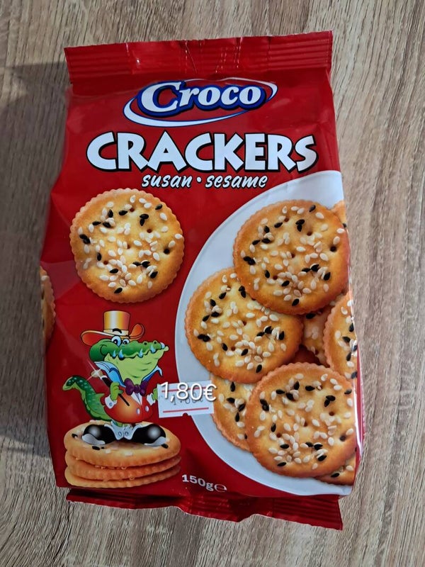 Croco crackers sésame