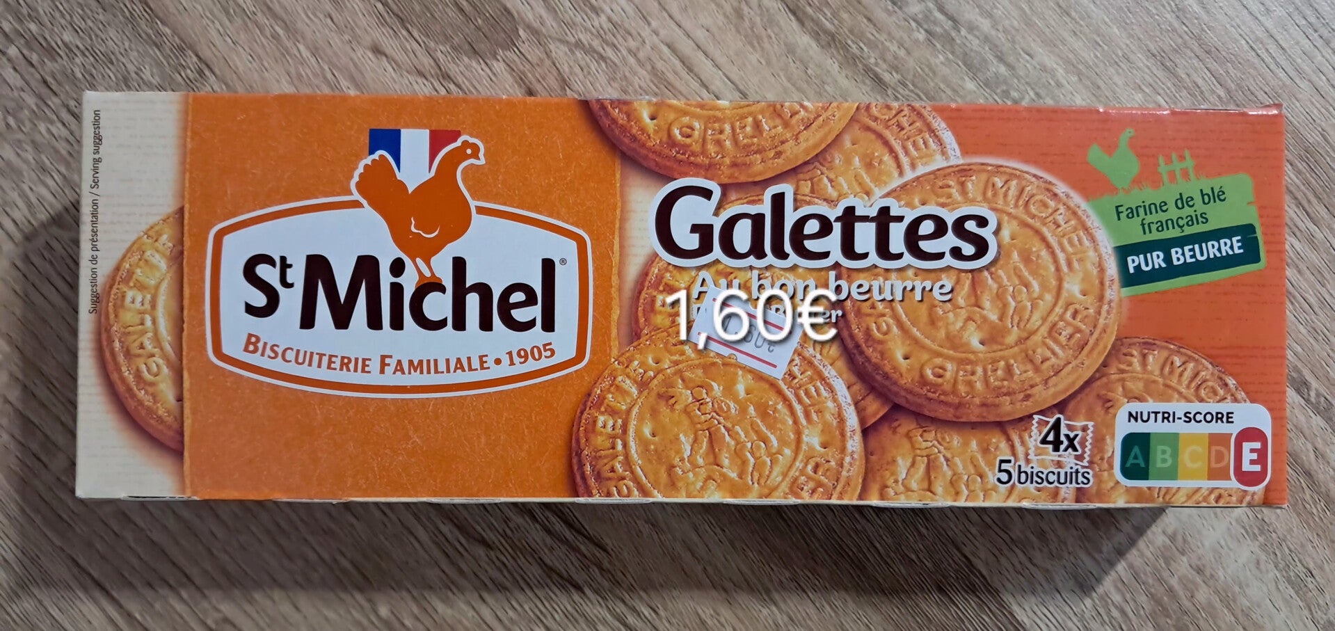 Biscuit st Michel galette beurre