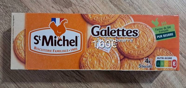 Biscuit st Michel galette beurre