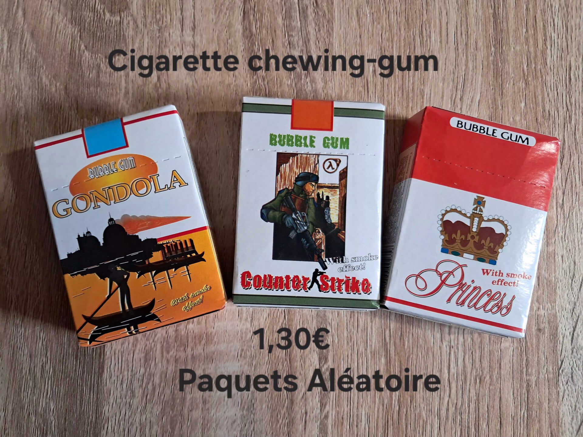 Chewing-gum cigarette (pièce)