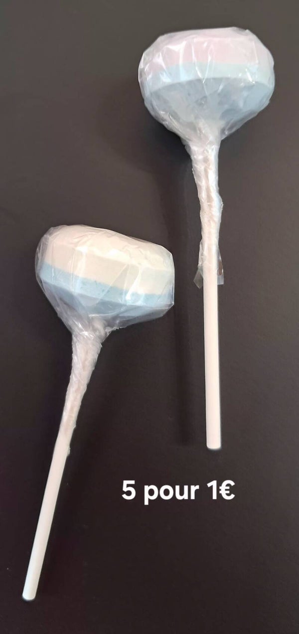 Sucette dextrose 5 pour 1€