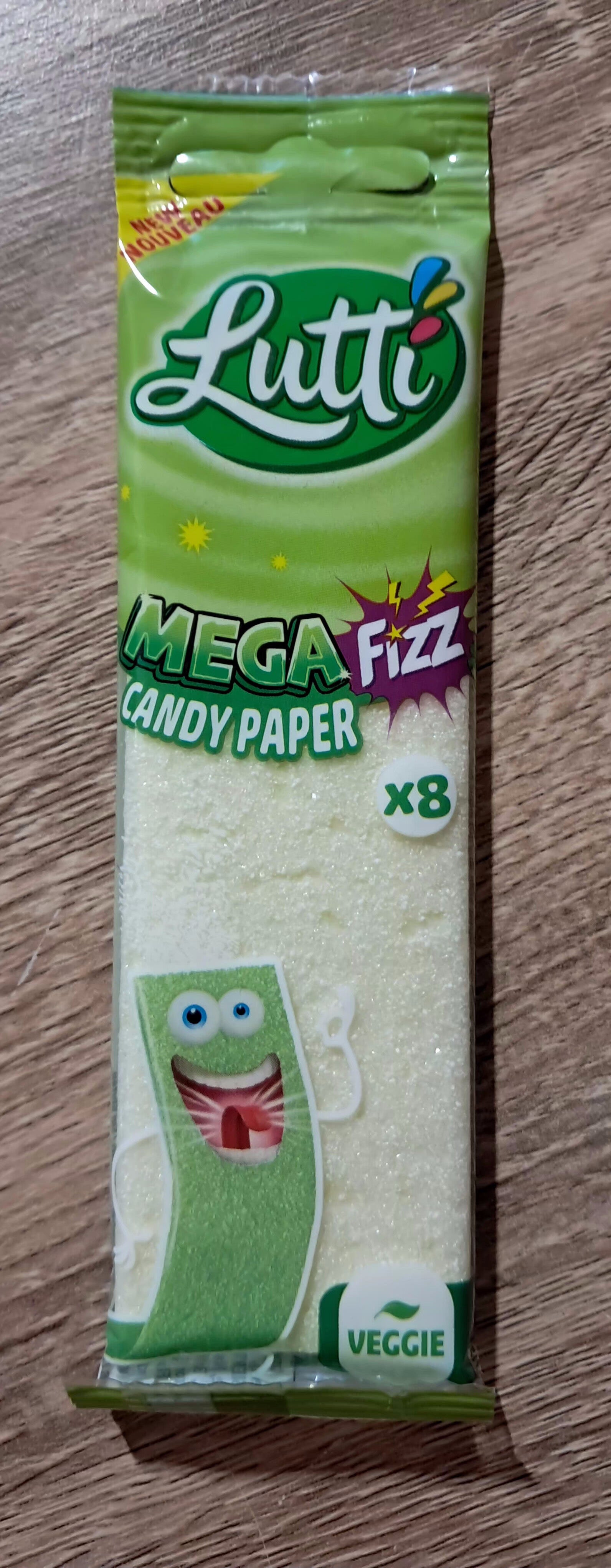 Papier à manger acidulé (pièce)
