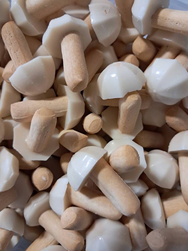 Champignons chocolat blanc 100gr