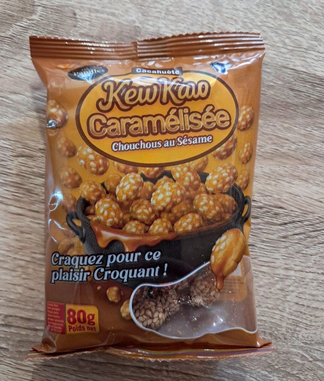 Cacahuète sucré au sésame (pièce)