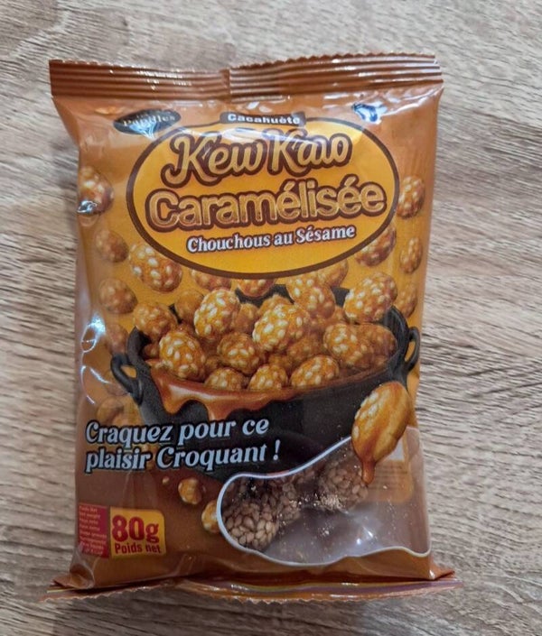Cacahuète sucré au sésame (pièce)