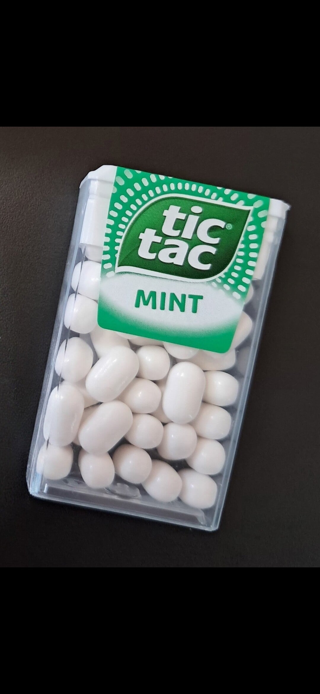 Tic tac menthe (pièce)