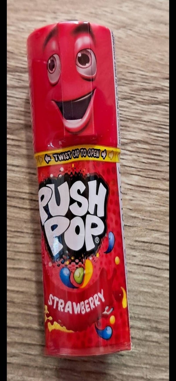 Push pop fraise (pièce)