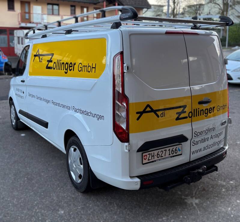 Firmenwagen Teilfolieren, beschriften