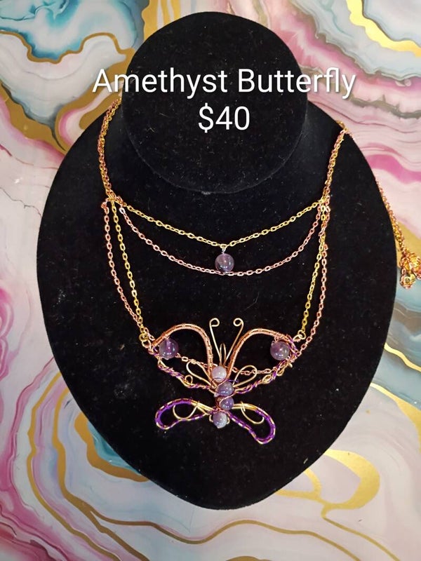 Amethyst Butterfly