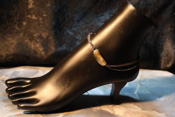 Banded Agate Anklet