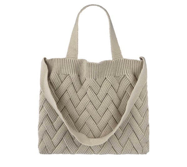 Wave shopper - beige
