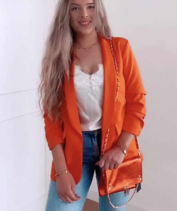 Blazer Celine - oranje