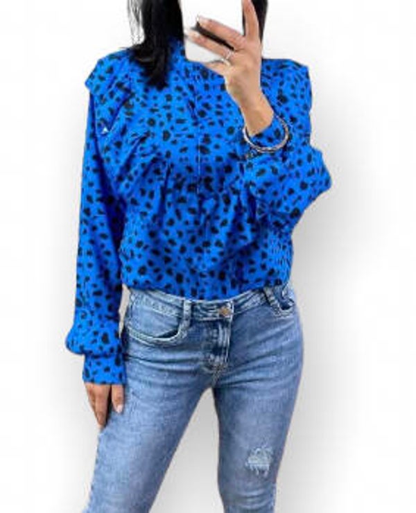 Blouse Mea - blauw