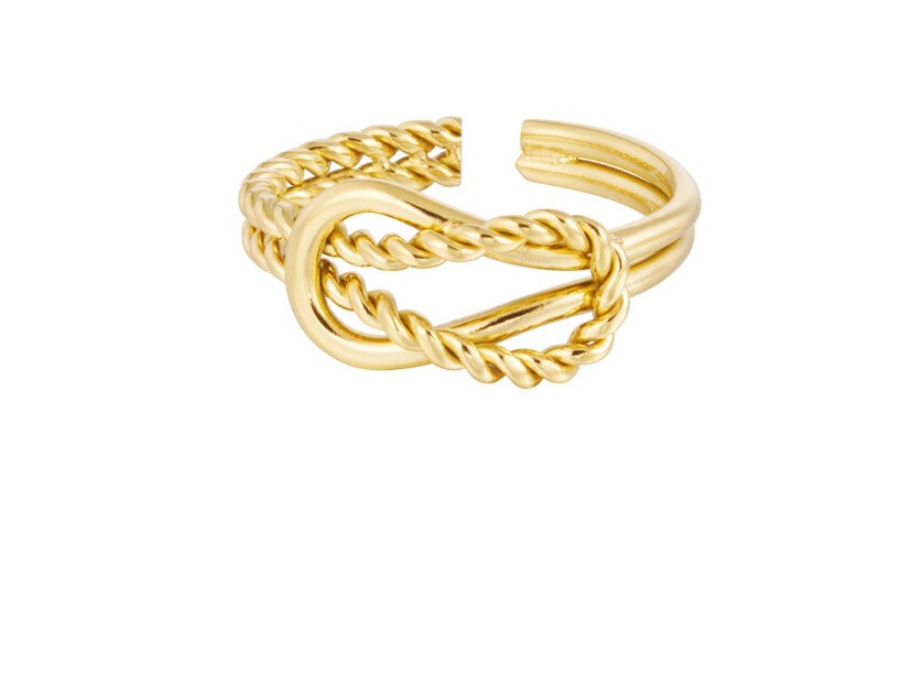 Ring Lindy - goud