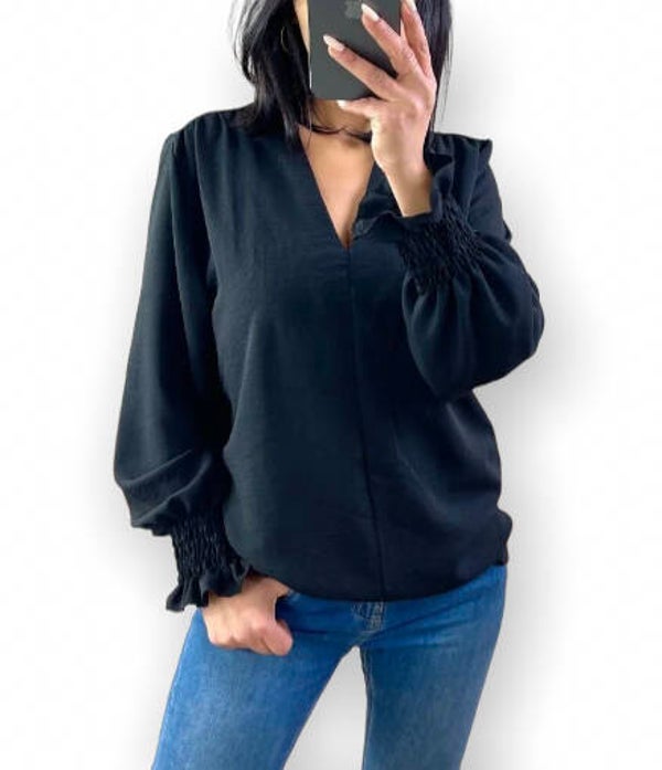 Blouse Grace - zwart