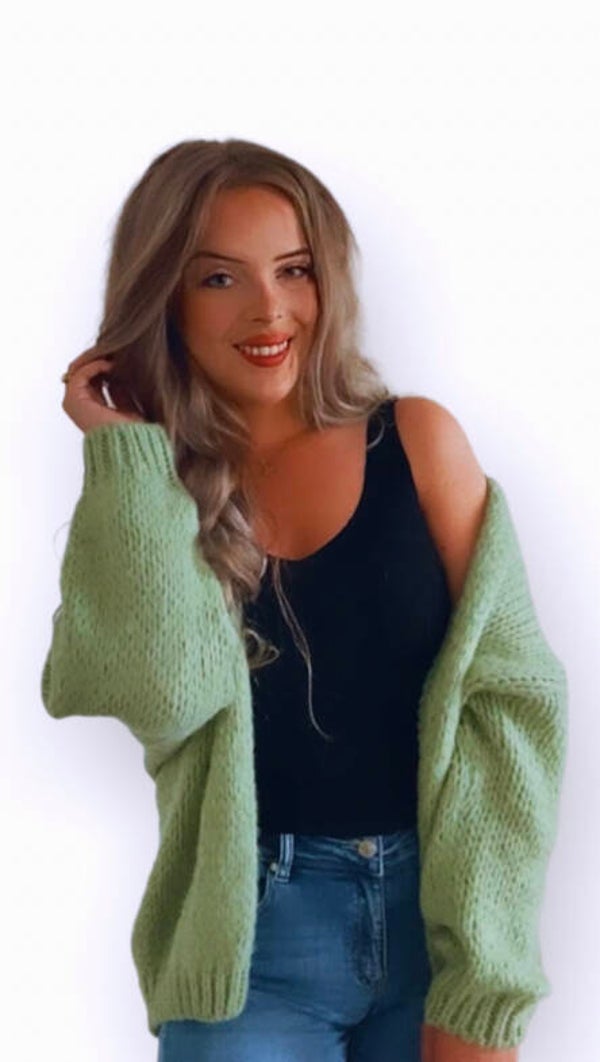 Vest Cozy - groen