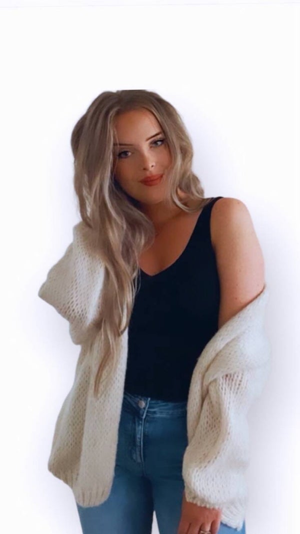 Vest Cozy - off-white