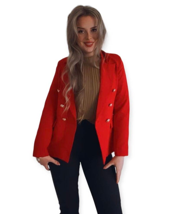 Blazer Carmen - rood
