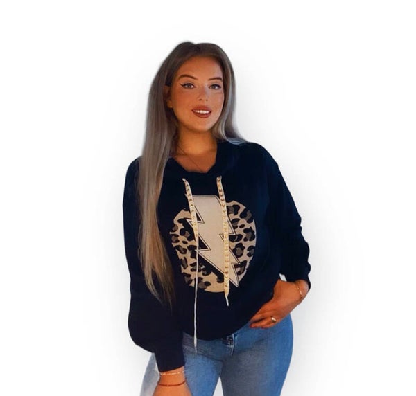 hoodie Tess - Donker blauw
