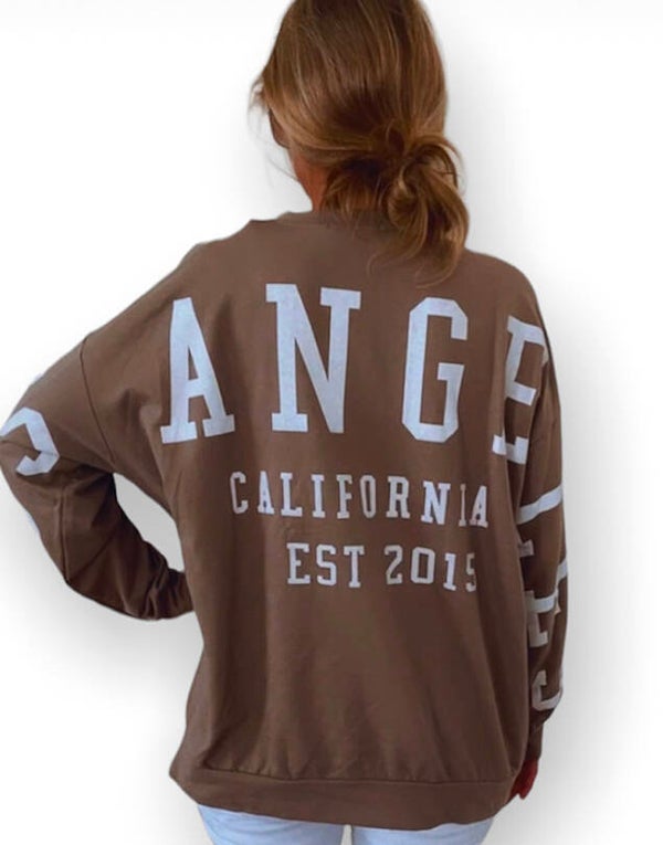 Sweater Los Angeles - taupe