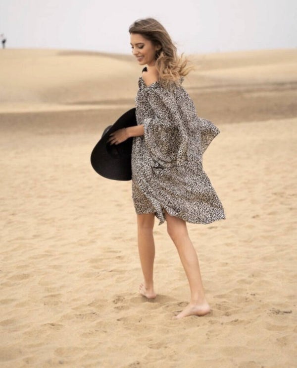 Ibiza dress - panter