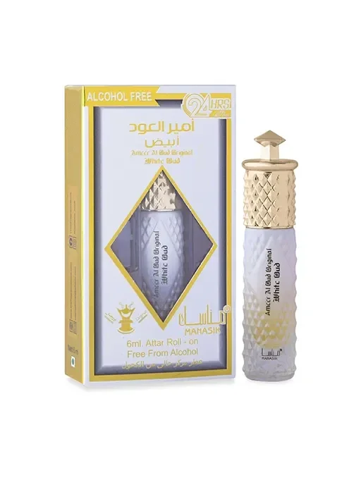 Manasik Ameer White Oud Roll on 6ml