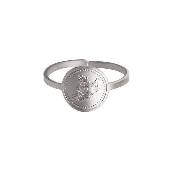 Ring angel zilver