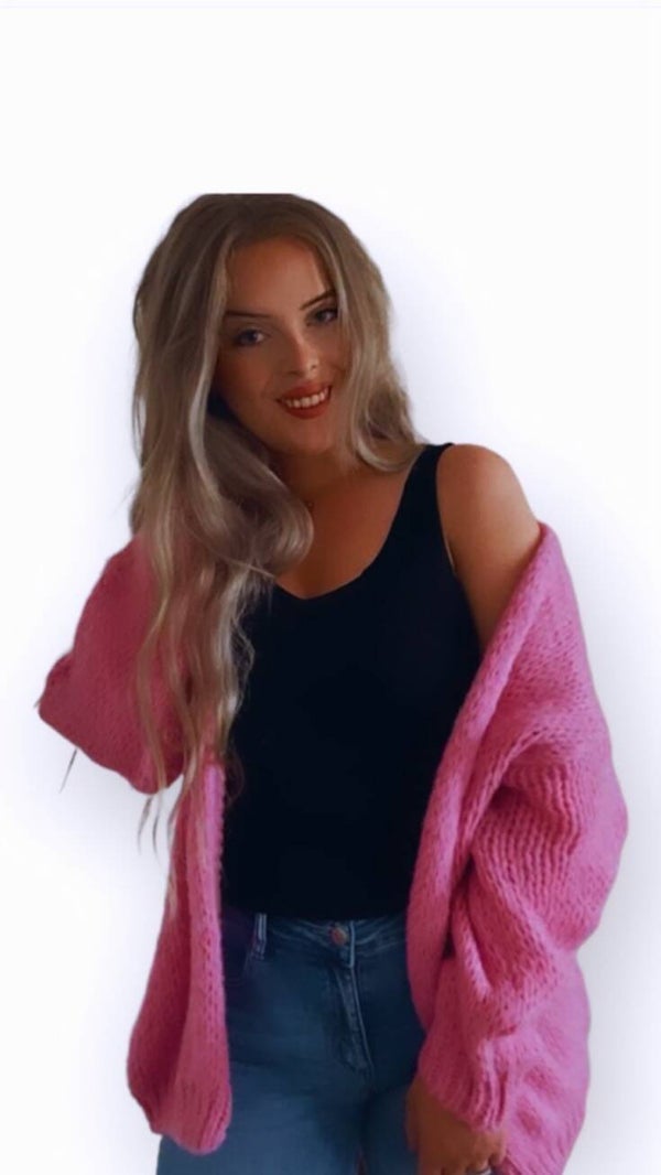 Vest cozy - roze