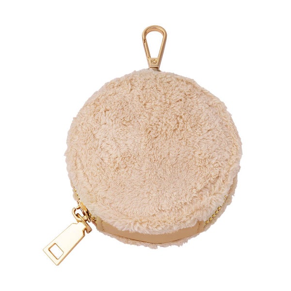 Pouch fluffy - beige