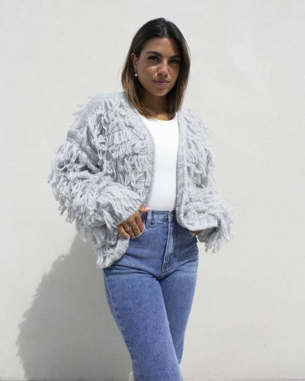 Cardigan Bibi - grey