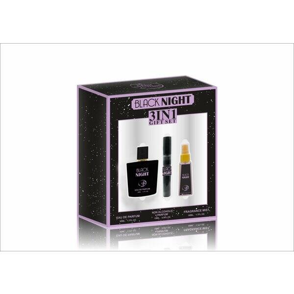 Black Night Giftset 3 pc - for her