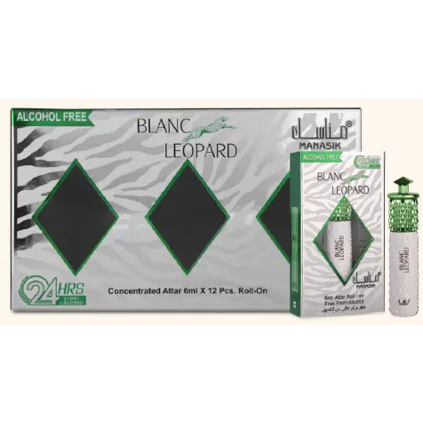 Blanc Leopard Roll on 6 ml