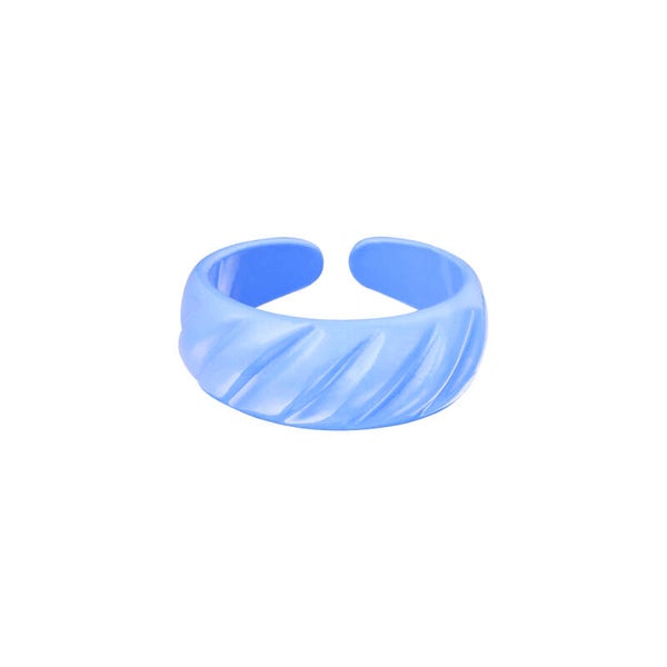 Candy ring blauw