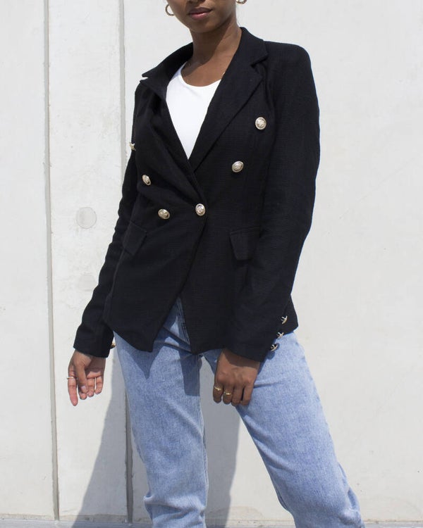 Blazer - zwart