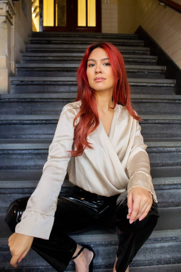 Kiara blouse body - beige