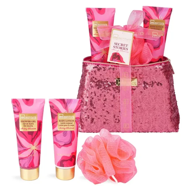Secret Stories Cherry Blossom Verzorgingsset met Toilettas