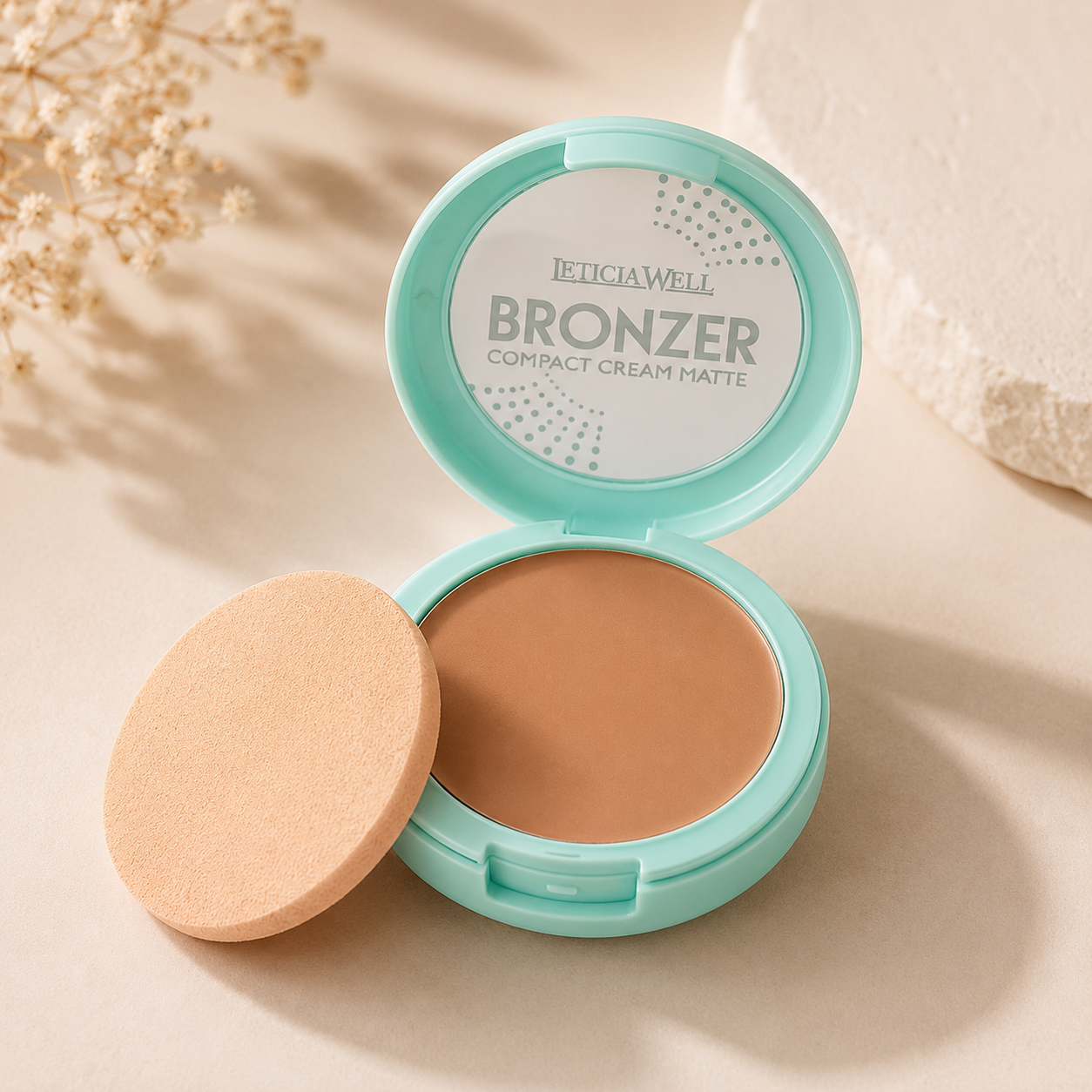 Compact cream Bronzer