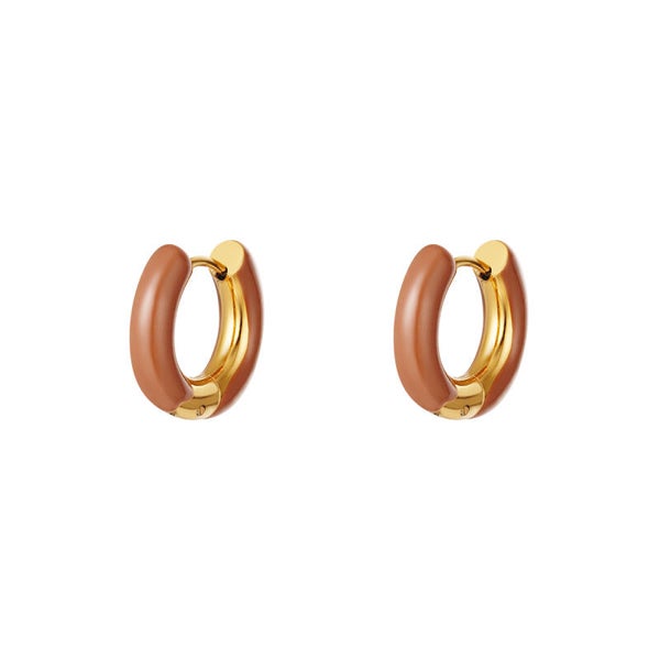 Brown hoops
