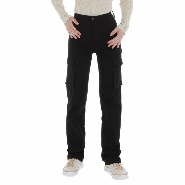 Jeans Cargo - Zwart