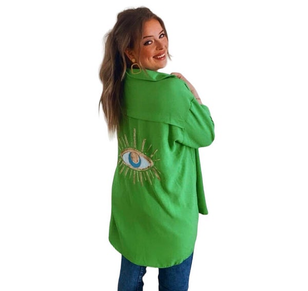 Blouse Eye - groen