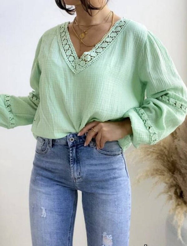 Blouse Fenne - mint