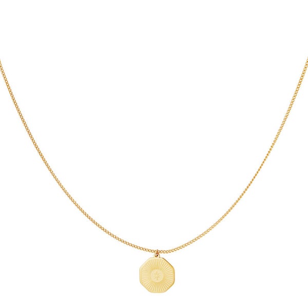 Charm ketting goud