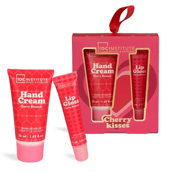 Cherry Kisses Handcrème & Lipgloss